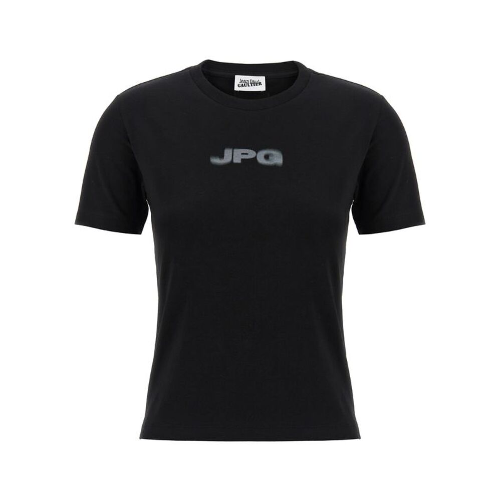 Jean Paul Gaultier Black Cotton Women's T-Shirt